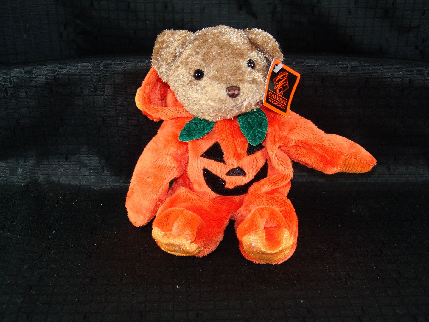 pumpkin bear plush